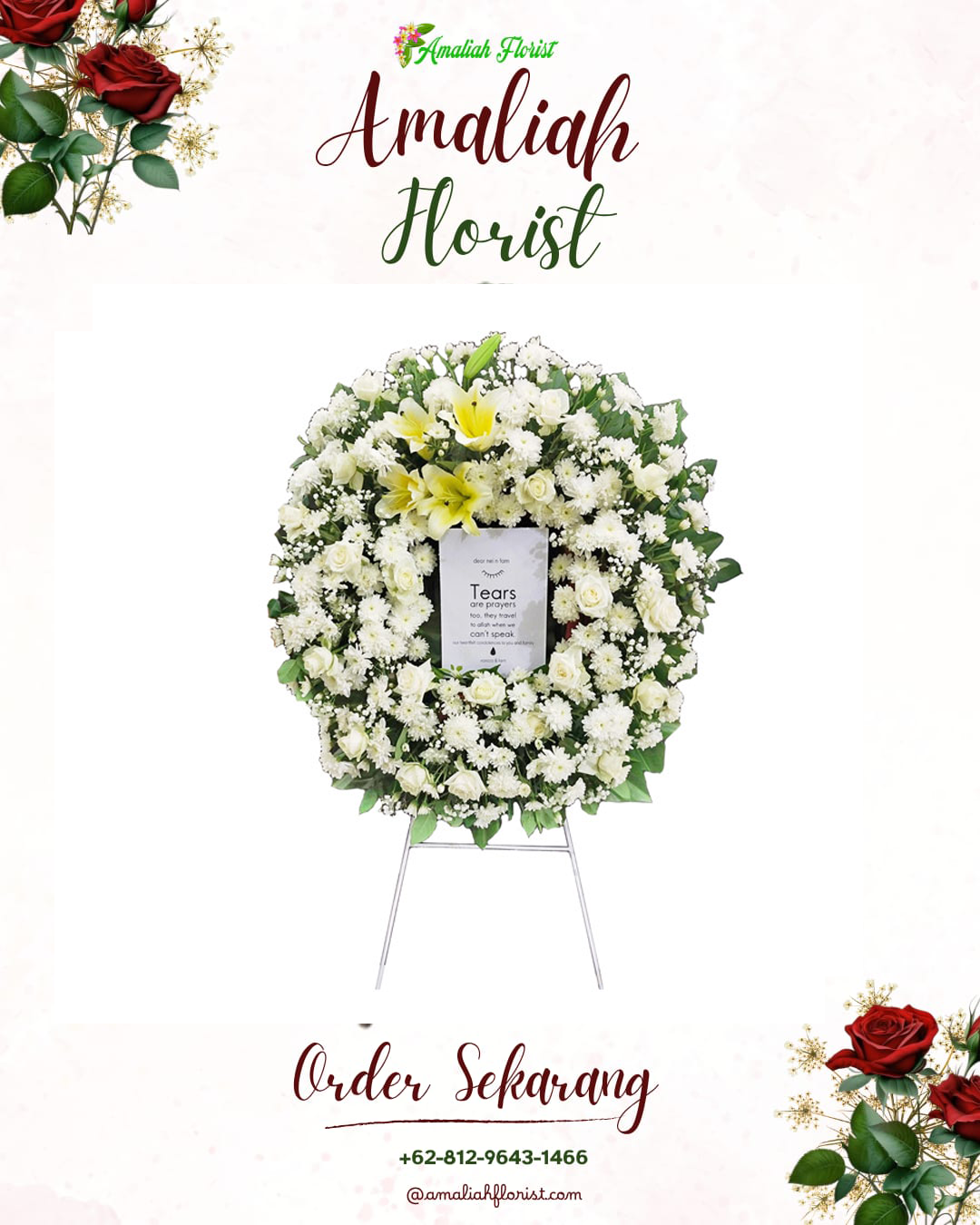 Krans Bunga Duka Modung